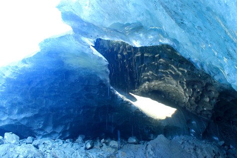 Ice Cave Mendenhall Glacier Juneau Alaska