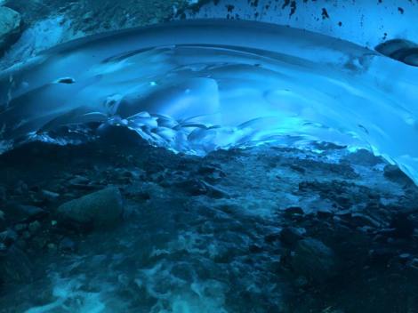 ICE CAVE MENDENHALL GLACIER