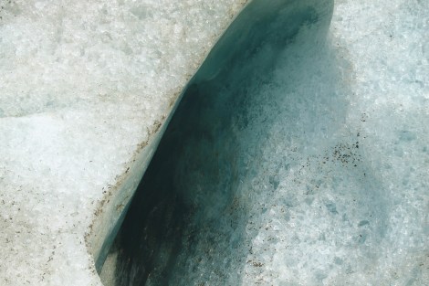 Crevasse Mendenhall Glacier Juneau Alaska