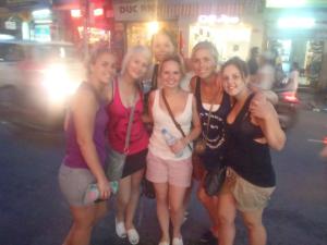 Backpacking group photo